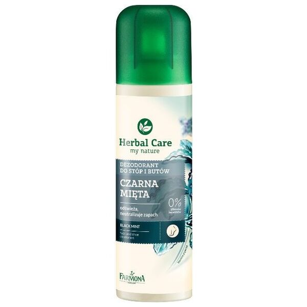 Farmona Herbal Care Dezodorant do stóp i butów Czarna Mięta 150ml