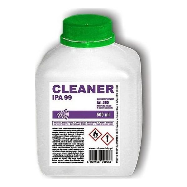 Micro Chip Płyn IPA 99 do czyszczenia drukarek 500 ml (CHE1661)