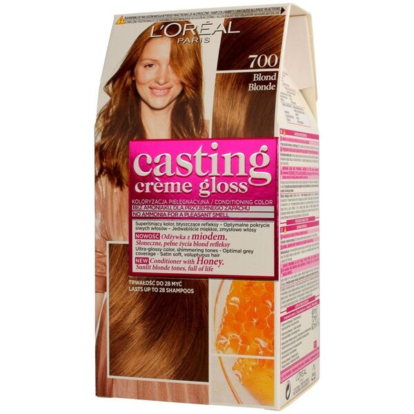 L’Oreal Paris Casting Creme Gloss Krem koloryzujący nr 700 Blond 1op.