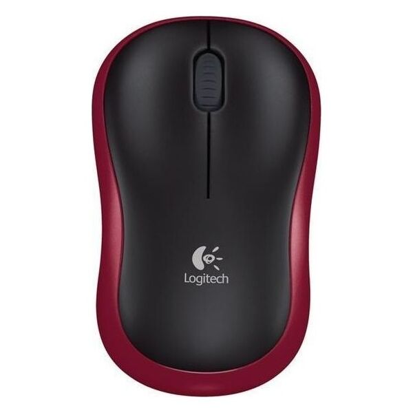Mysz Logitech M185 Czerwona (910-002240)