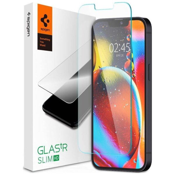 Spigen SZKŁO HARTOWANE SPIGEN GLAS.TR SLIM IPHONE 13 PRO MAX