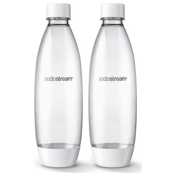 Sodastream Butelka Fuse biała 1 L 2 szt.