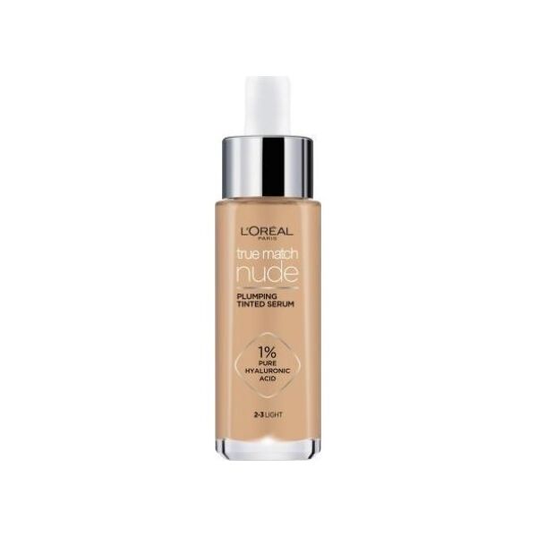 L’Oreal Paris L'OREAL_True Match Serum Nude Plumping Tinted Serum serum w podkładzie 2-3 Light 30ml