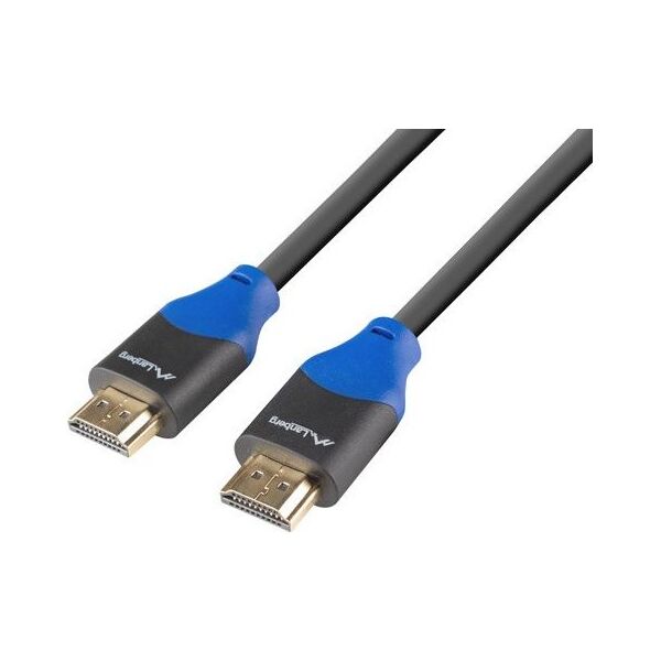 Kabel Lanberg HDMI - HDMI 1.8m czarny (CA-HDMI-15CU-0018-BK)