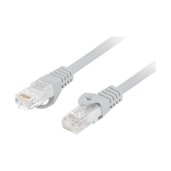 Lanberg PATCHCORD KAT.6 UTP LSZH CU 1M SZARY FLUKE PASSED LANBERG