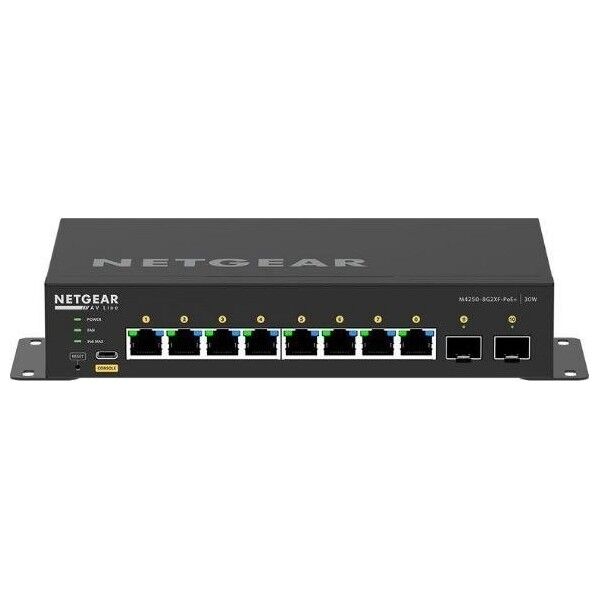 Switch NETGEAR 10PT M4250-8G2XF-POE+ MANAGED SWCH