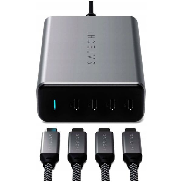 Ładowarka Satechi Gan Charger 4x USB-C  (ST-UC165GM-EU)
