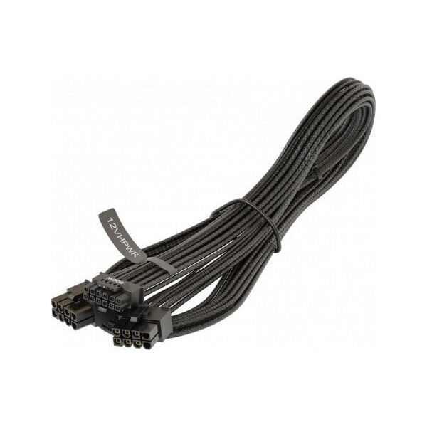 SeaSonic 12VHPWR - PCIe 8-pin x2, 0.75m, Czarny (WATX16882CW)