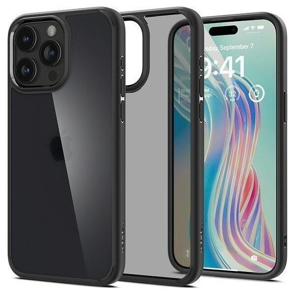 Spigen Spigen Ultra Hybrid iPhone 15 Pro 6.1" frost black ACS06709