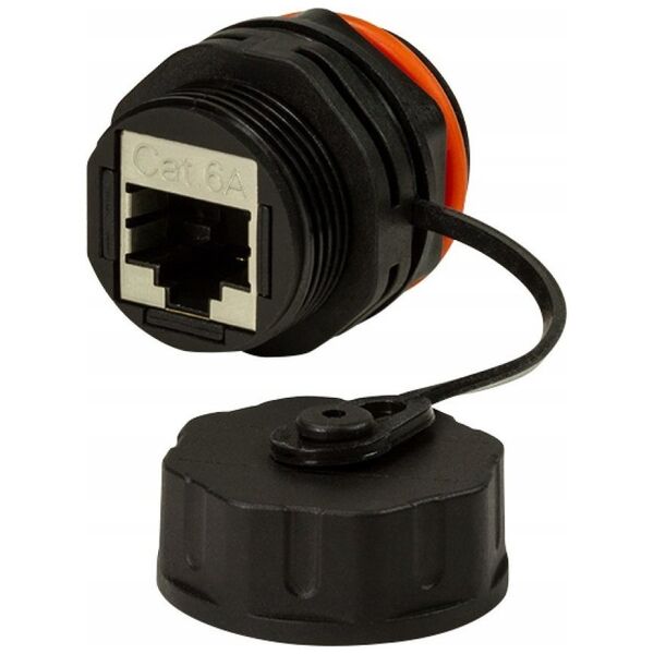 Techly Techly 363548 Łącznik RJ45 Cat6a ekranowany, z możliwością ochrony IP68