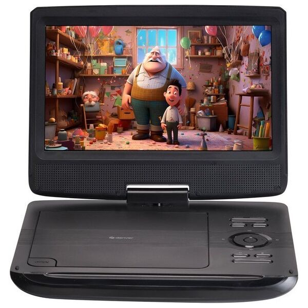 Denver Przenośny odtwarzacz DVD Denver MT-1097 z ekranem 10"