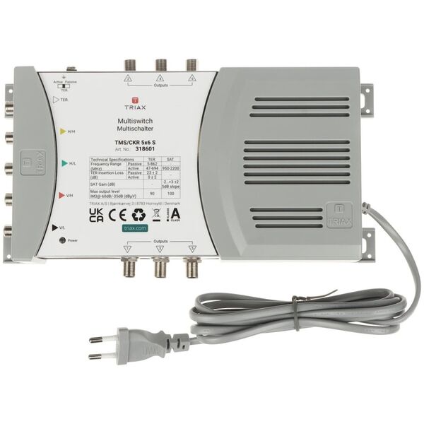 Triax MULTISWITCH TMS-5/6S 5 WEJŚĆ / 6 WYJŚĆ TRIAX