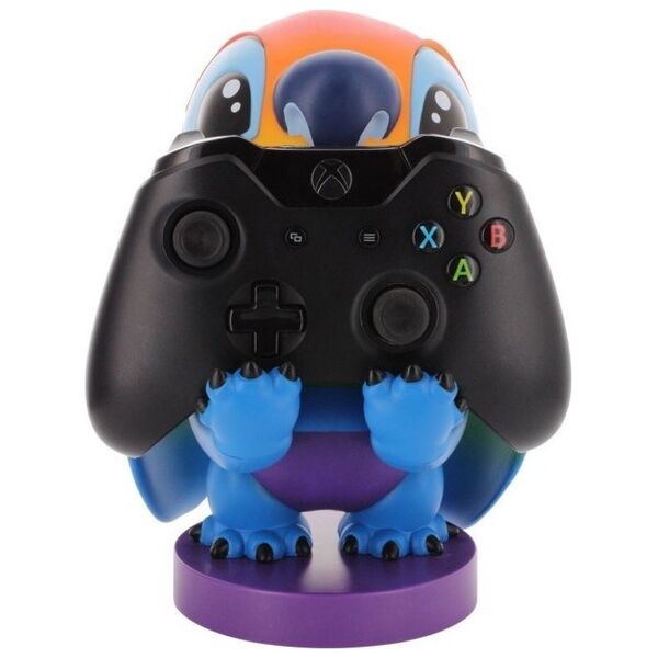 Cable Guys Exquisite Gaming stojak na smartfon / kontroler Cable Guys Disney Lilo i Stitch - Tęczowy Stitch (20 cm)