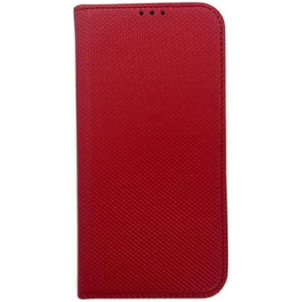 Etui Smart Magnet book iPhone 15 Plus 6.7" czerwony/red