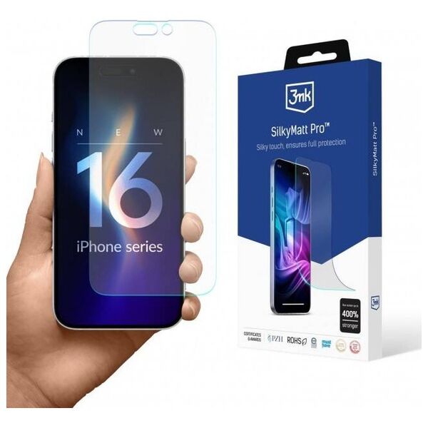 Protective Film IPHONE 16 PRO MAX 3MK Silky Matt Pro 5903108589192
