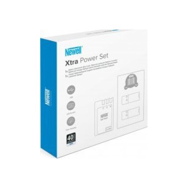 Ładowarka do aparatu Newell Ładowarka + akumulator Newell Xtra Power Set zamiennik AABAT-001