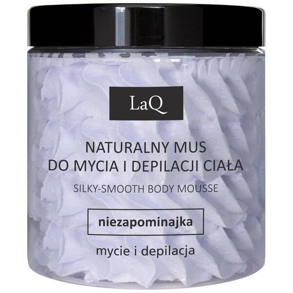 LaQ LAQ Naturalny mus do mycia i depilacji ciała Niezapominajka 250ml