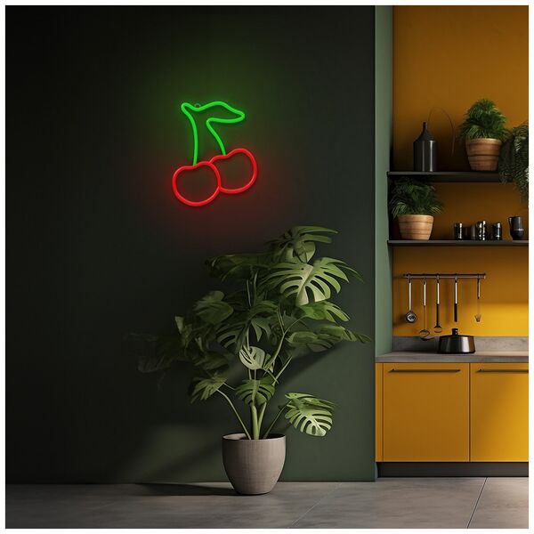 Neon LED Light CHERRY green red NNE23 Neolia 5907457773462