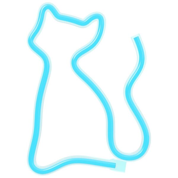 Neon LED Light CAT turquoise NNE24 Neolia 5907457773479