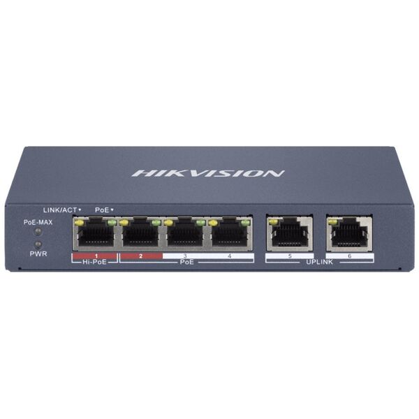 Switch Hikvision DS-3E1106HP-EI