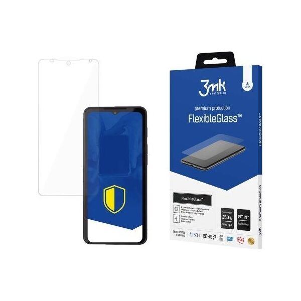 3MK Szkło Hybrydowe FlexibleGlass CAT S75