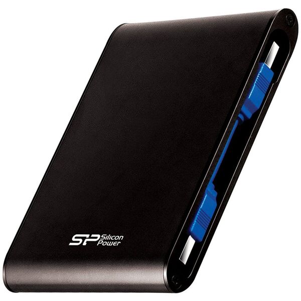 Dysk zewnętrzny HDD Silicon Power Armor A80 1TB Czarny (SP010TBPHDA80S3K)