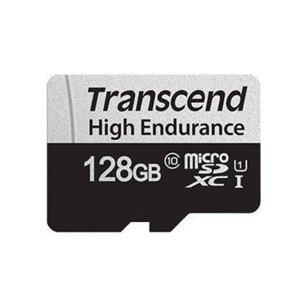 Karta Transcend 350V MicroSDXC 128 GB Class 10 UHS-I/U1  (TS128GUSD350V)