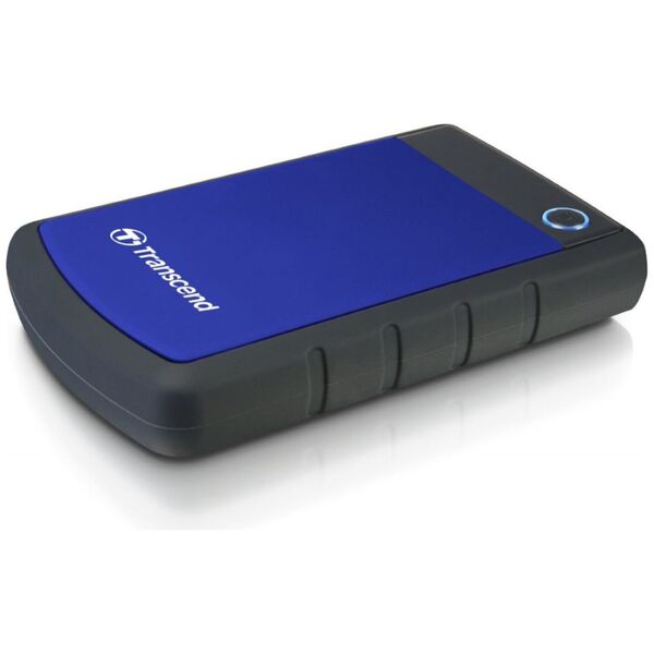 Dysk zewnętrzny HDD Transcend 25H3B 1TB Czarno-niebieski (TS1TSJ25H3B)