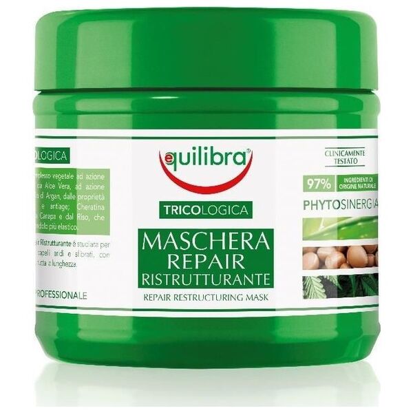 Beauty Formulas Equilibra Tricologica Naprawcza Maska restrukturyzująca - włosy suche i zniszczone 250ml