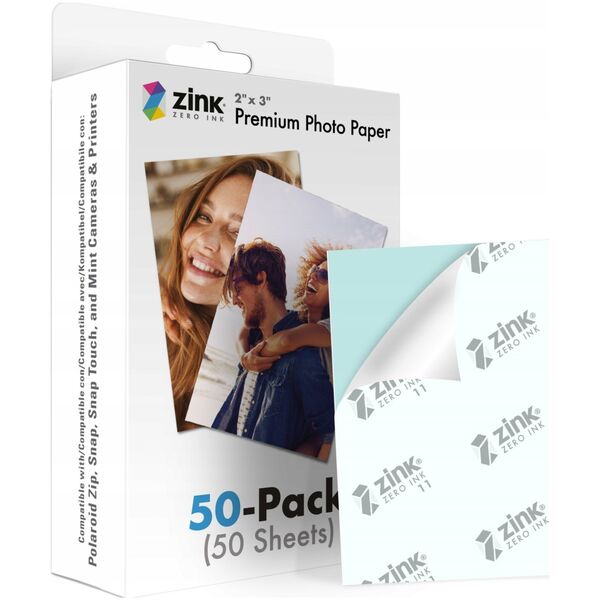 Zink Papier fotograficzny do drukarki 5x7.6 cm (SB6592)