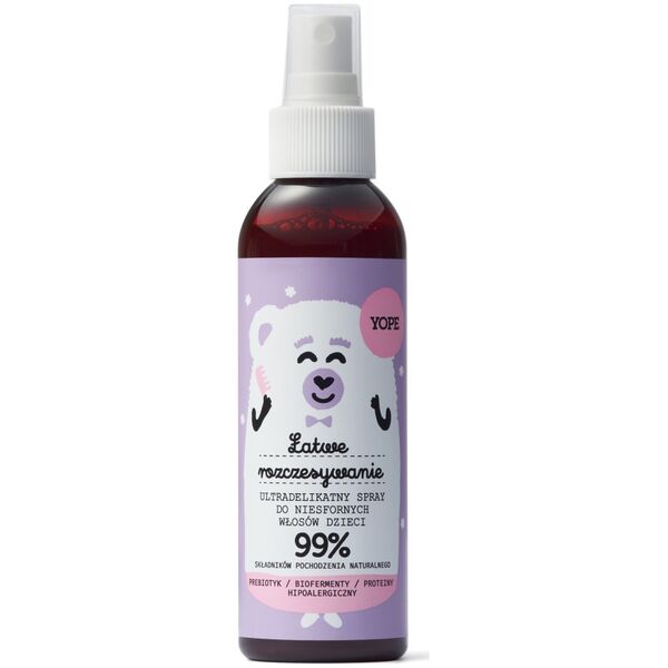 Yope YOPE_Ultradelikatny spray do rozczesywania włosów dla dzieci 150ml