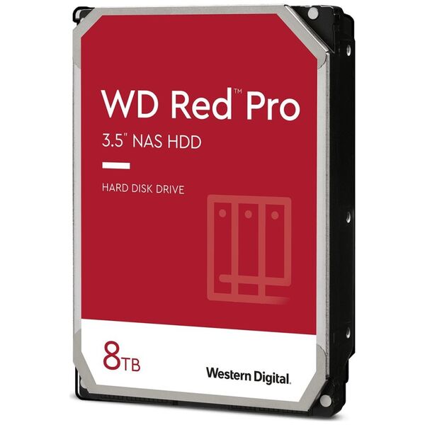 Dysk serwerowy WD Red Pro 8TB 3.5'' SATA III (6 Gb/s)  (WD8005FFBX)