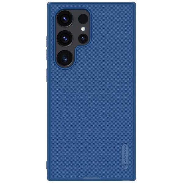 Nillkin Etui Nillkin Super Frosted Shield Pro pancerne do Samsung Galaxy S24 Ultra - niebieskie