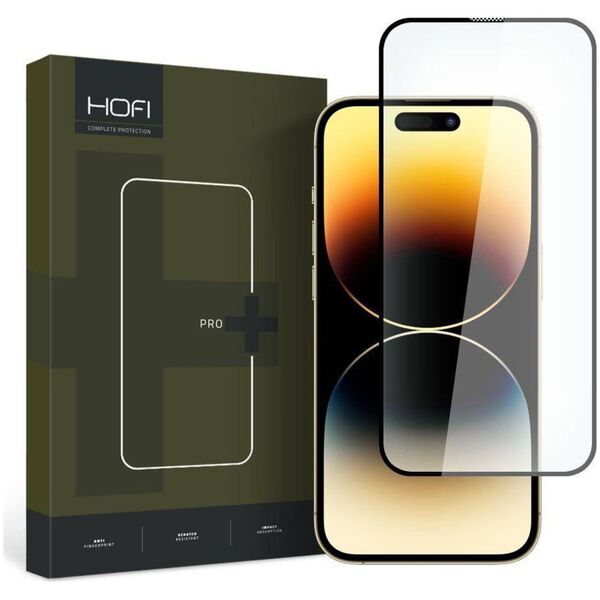 Hofi Szkło Hartowane APPLE IPHONE 15 HOFI Glass Pro+ czarne
