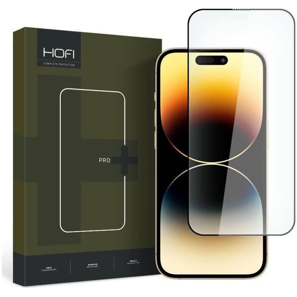 Hofi Szkło Hartowane APPLE IPHONE 15 PRO MAX HOFI Glass Pro+ czarne