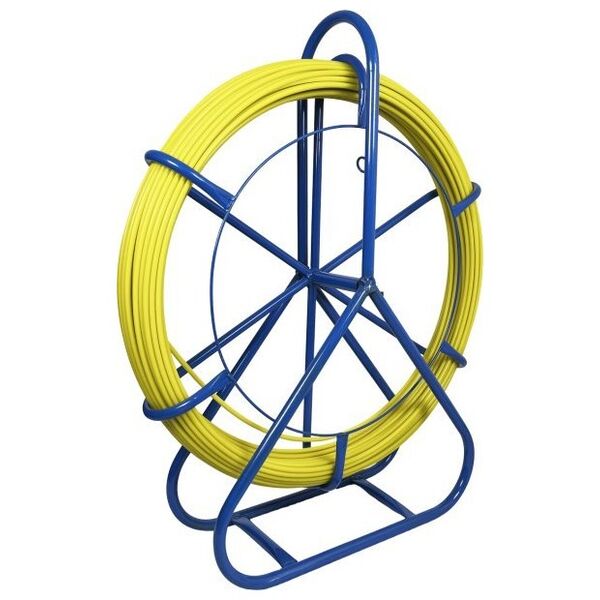 Q-Lantec Pilot z włókna szklanego FRP do przeciągania kabli Ø8mm, 50m bez kółek Q-LANTEC