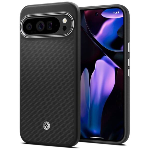 Case GOOGLE PIXEL 9 PRO XL Spigen Enzo Aramid Matte black 8809971226738