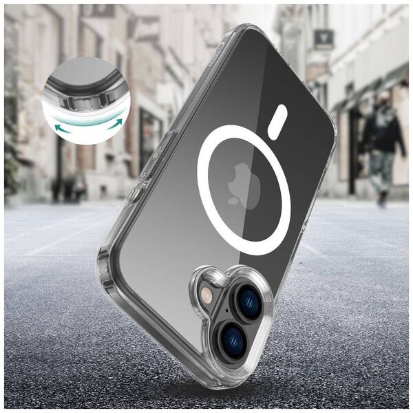 Case IPHONE 16 Tech-Protect FlexAir Hybrid MagSafe Clear transparent 5906302311460