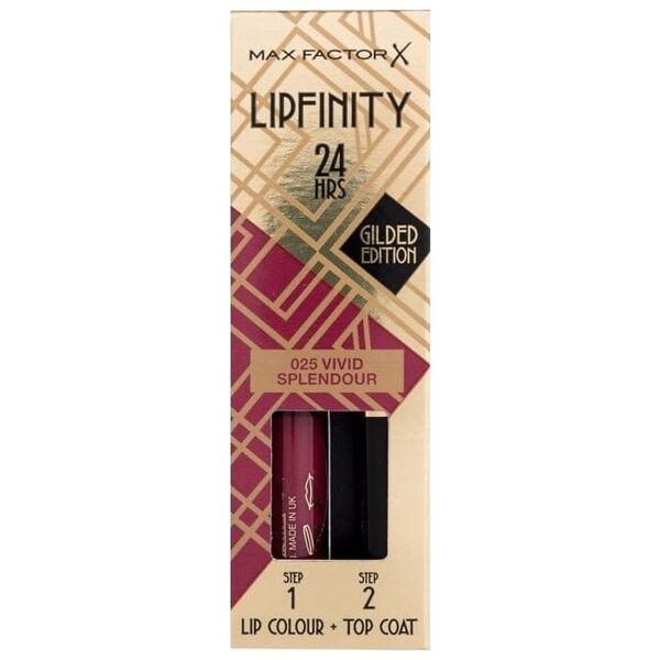MAX FACTOR MAX FACTOR_Lipfinity Gilded Edition pomadka do ust z balsanen 025 Vivid Splendour 4,2g