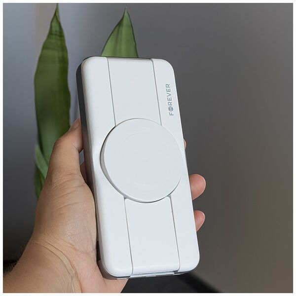 Forever wireless power bank MATB-300 10000 mAh 3in1 white 5907457779808
