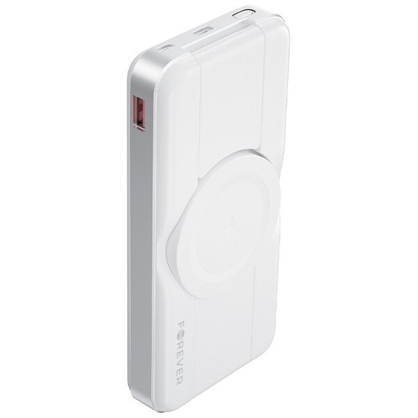 Forever wireless power bank MATB-300 10000 mAh 3in1 white 5907457779808
