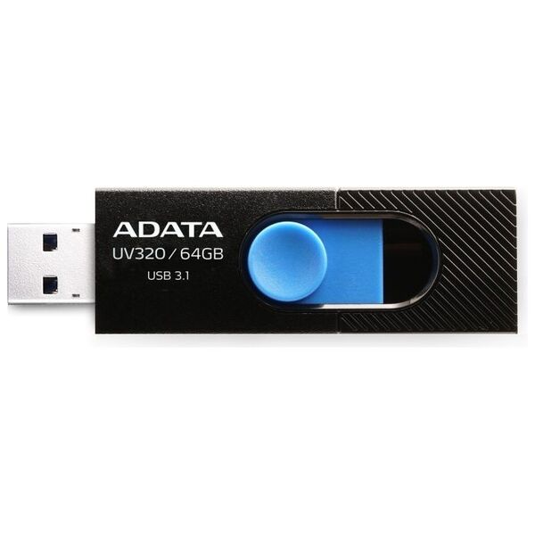 Pendrive ADATA UV320, 64 GB  (AUV320-64G-RBKBL)