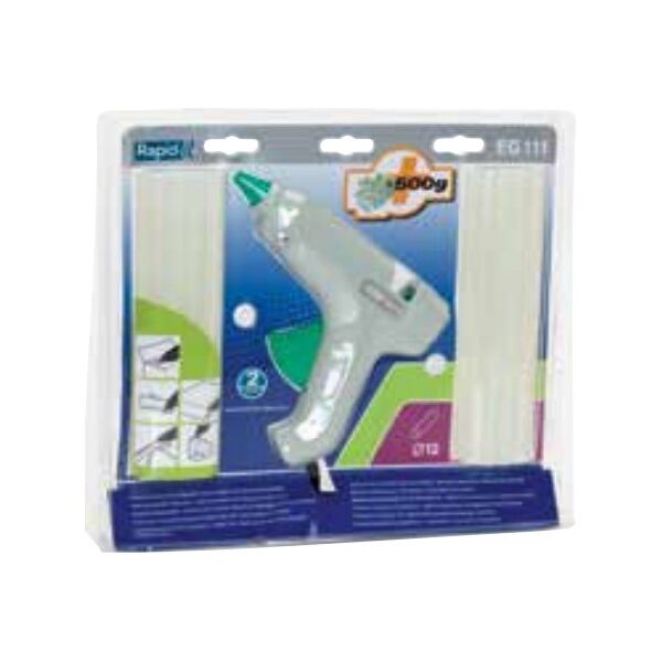 Pistolet do kleju Rapid PISTOLET KLEJOWY EG111 + 500G KLEJU 25W ZEST (L-R40303076) - L-R40303076
