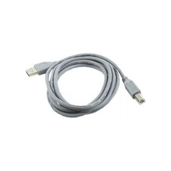 Kabel USB Gembird USB-A - USB-B 1.8 m Szary (CCPUSB2AMBM6G)