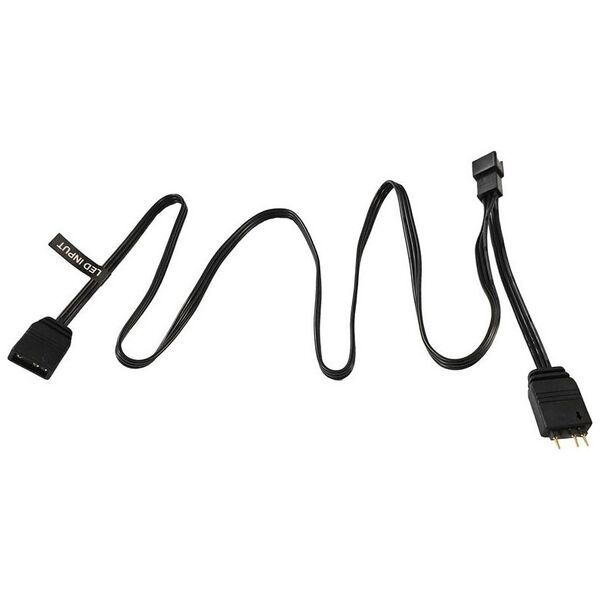 Phanteks 3-pin - 3-pin, Czarny (PH-CB-DRGB3P_MB)