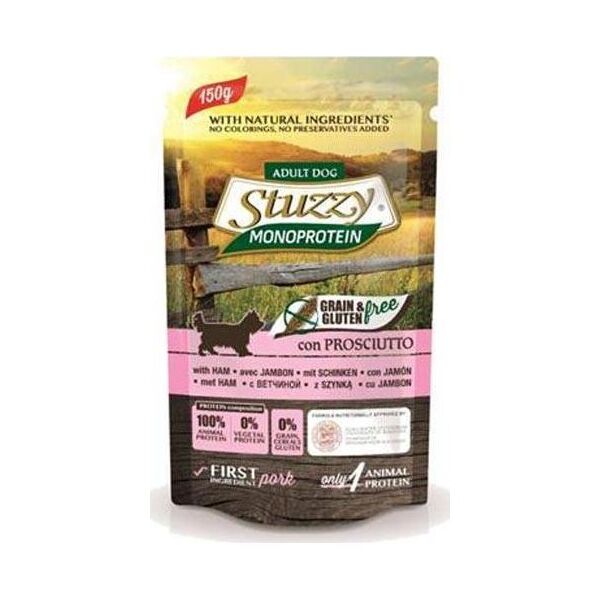 Stuzzy Stuzzy Monoprotein - mokra karma dla dorosłych psów, kurczak, 150 g uniwersalny