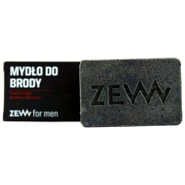 Zew for Men ZEW FOR MEN_Mydło do brody zawiera węgiel drzewny z Bieszczad 85ml