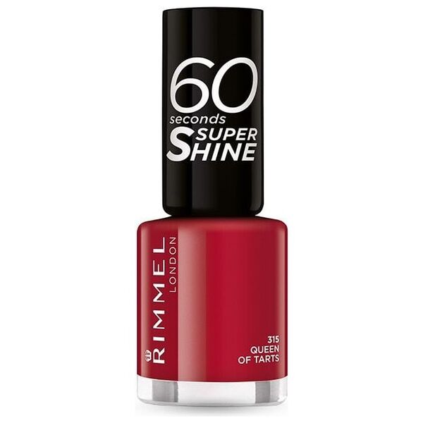 Rimmel  lakier 60 Seconds Super Shine Nail Polish 8ml 315 Queen Of Tarts