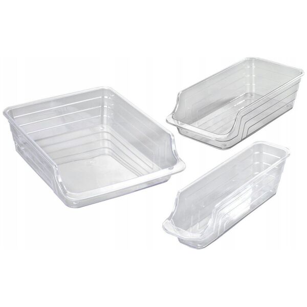 Wenko Organizer kuchenny, pojemnik na żywność - 3 sztuki w komplecie, WENKO