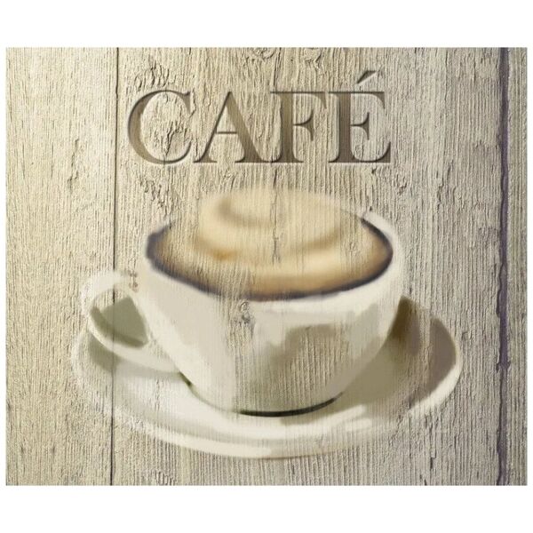 Wenko Szklana płyta ochronna CAFE na ścianę - 50 x 60 cm, WENKO